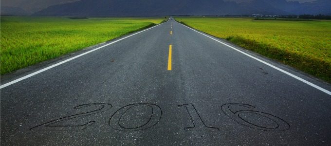 2015-2016 change represents the new year 2016 with nice color